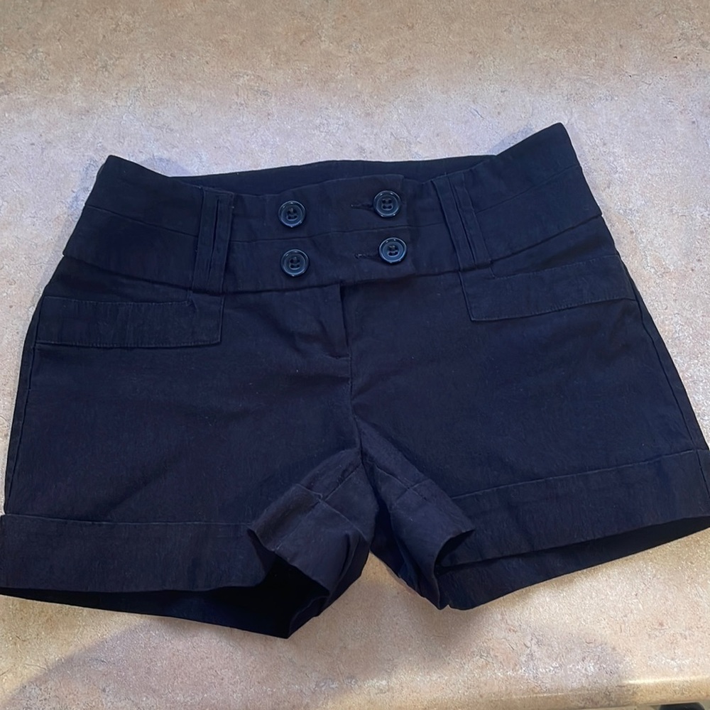 Black shorts